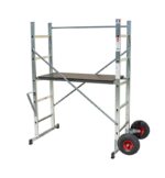 Echafaudage roulant de jardin tout terrain 0,9m/2,9m Hailo HobbyStep H3 Jardin