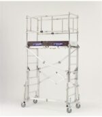 Échafaudage télescopique TUBESCA X'Tower - Hauteur 4m, avec plancher - 22405520 – Image 3