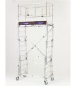 Échafaudage télescopique TUBESCA X'Tower - Hauteur 4m, avec plancher - 22405520 – Image 2