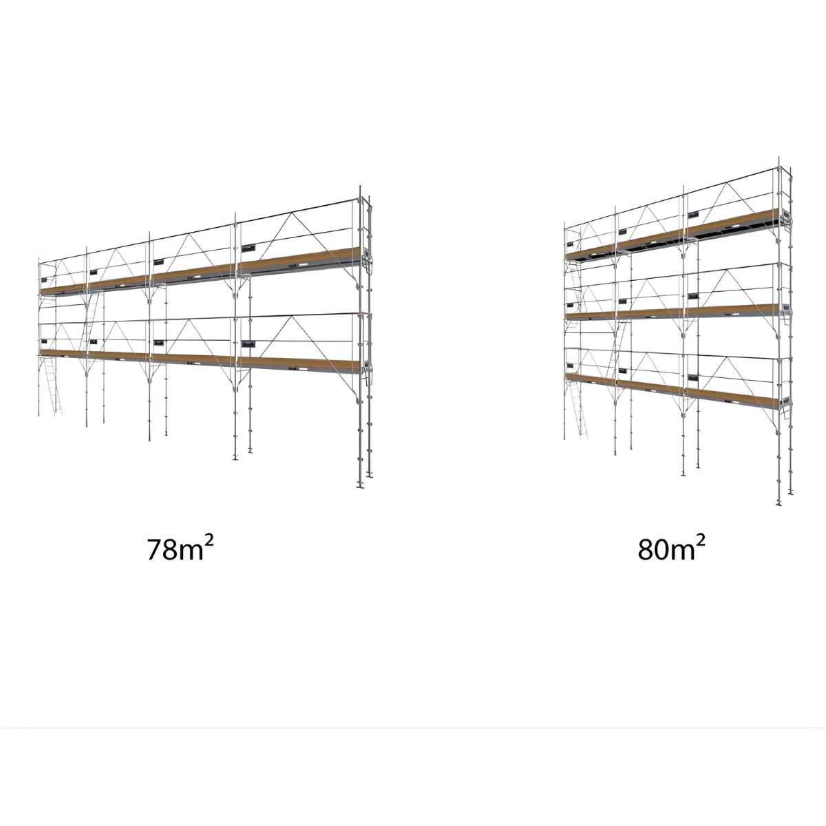 IMGPRODUITSHOP_6 Échafaudage façadier transformable Magic DUARIB 80 m² – Image 1