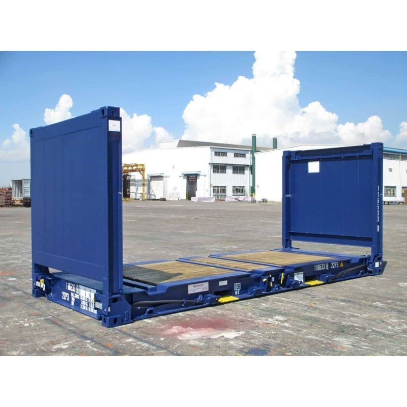 container-flat-20-.jpg Container Flat 20 Pieds Neuf – Image 1